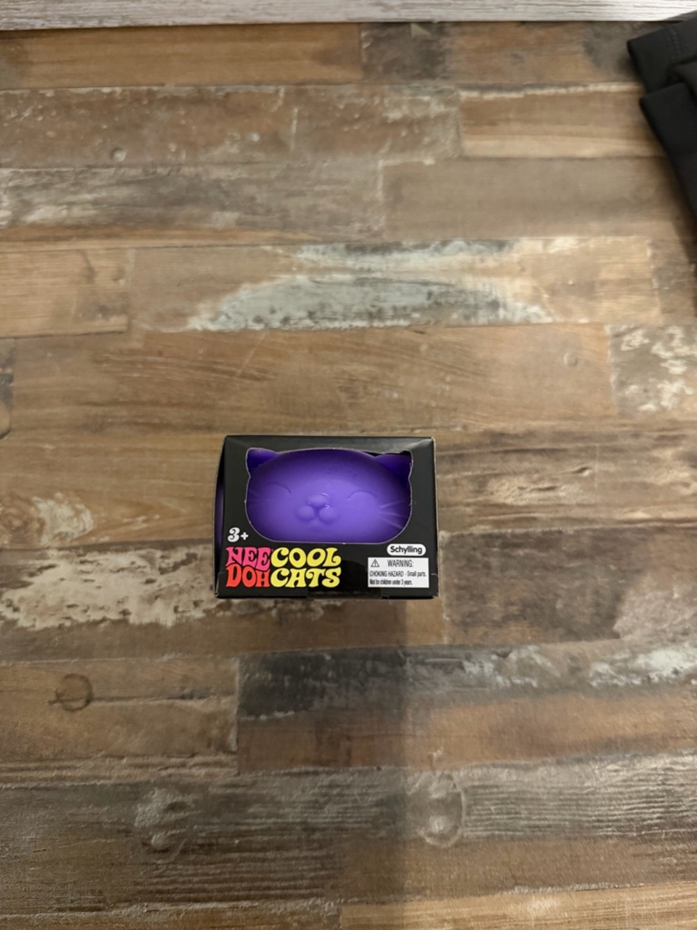 NEW Needoh Cool Cats Squishy Toy -Purple